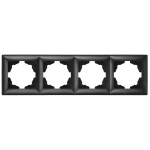 Visage rāmītis, 4 vietas, Metāliski melns, 01283400-000145, G&Uuml;NSAN
