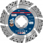 X-LOCK dimanta disks Multi Material 115, Mazām leņķa slīpma&scaron;īnām EXPERT MULTI MATERIAL DIMANTA GRIEZĒJDISKS, 2608900669, BOSCH