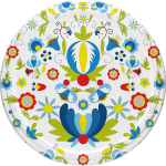 Keeratav kaas &Oslash; 66 Ka&scaron;ubia muster BROWIN 136420 1000 tk