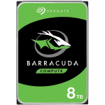 HDD|SEAGATE|Barracuda|8TB|SATA 3.0|256 MB|5400 rpm|Discs/Heads 4/8|3,5"|ST8000DM004
