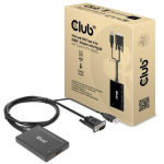 Club3D adapter CAC-1720 VGA HDMI, 1 HDMI, 1 USB 2.0, 1 15pin D-sub, 0.6m