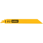 Dewalt m&otilde;&otilde;ksaag DT90386-QZ 228 mm, 10 TPI, Bi-Metal, 5 tk, must/kollane, metallile l&otilde;ikamiseks