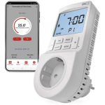 Emos Termostaat MODEL P56601SH, digitaalne, Wi-Fi, 3 680 W, 24 taimeri programmi, laste kaitse, h&auml;&auml;le juhtimine
