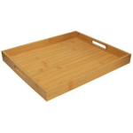 Ketler Taldrik 9148204, 35x30x4cm, naturaalne bambus, sile pind, madal &auml;&auml;r k&auml;epidemetega