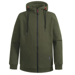 Pesso Kapuutsiga Jakk TURIN_OG-2XL, 65% puuvill, 35% pol&uuml;ester, 300 g/m&sup2;, reguleeritav kapuuts, 2 taskut