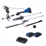 Scheppach P&otilde;&otilde;saste l&otilde;ikur BC-MFH400-X 5904820400, 2x20V, harjadeta mootor, IXES 20V, niiduk, hekkide l&otilde;ikur, oksasaag