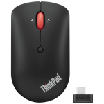 Lenovo ThinkPad USB-C juhtmevaba kompaktne hiir 4Y51D20848, 2.4 GHz, 4 nuppu, 2400 dpi, optiline sensor, ambidextrous disain