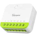 Sonoff nutikas valgusl&uuml;liti MINI-ZB2GS, 110-240V, 10A kanal, 16A kokku, EFR32MG21, CE/FCC/RoHS