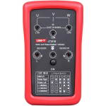 Uni-T UT261B Mootori faasi ja p&ouml;&ouml;rlemissuuna tester, 90-600V, 15-400Hz, 9V aku, 3 testjuhet, kohver