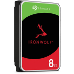 Seagate IronWolf ST8000VN002 sisemine k&otilde;vaketas 8 TB, 5400 RPM, 256 MB, 3.5" SATA III, NAS, 6 Gbit/s