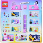 Lego GABBY'S DOLLHOUSE 10788, 498, 3, 4+ aastat, juhend