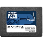 Patriot SSD 1TB P220 P220S1TB25, 550MB/s, 500MB/s, 1TB, SATA III, 50K IOPS, 2,5 tolli