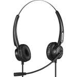 Sandberg Peak Pro Stereo 126-30, 20 - 7000 Hz, 2,1 m, binauraalsed, mustad, USB Type-A, kokkupandav mikrofon