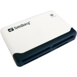 Sandberg m&auml;lukaardi lugeja 133-46, 22g, 480 Mbit/s, USB, CF, MMC, MS, MicroSD, SD, SDHC, SDXC, xD