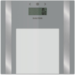 Salter Kehakaal 9158 SV3R, 300mm, 300mm, 23mm, Karastatud klaas, LCD, 50kg, 8 kasutajat, Keharasva anal&uuml;&uuml;s