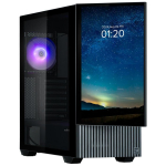 Zalman Z10 DS ATX Mid Tower PS Case Black, 120 mm ARGB Fan x1