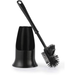 Beldray WC harja LA084538BLKPEU7, must, plastmass, 41cm x 13.5cm x 13.5cm, antibakteriaalne, ergonoomiline k&auml;epide