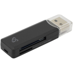Sbox kaardilugeja CR-01, USB 3.0, 5Gbps, 1xmicro SD, 1xSD/SDHC/SDXC