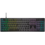 Corsair K55 CORE RGB m&auml;ngu klaviatuur CH-9226C65-NA, 110 nuppu, RGB taustvalgustus, 6 meedia nuppu, 12 samaaegset nupu vajutust
