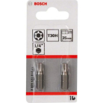 Bosch 2608522014 Kruvikeeraja otsikute komplekt, T30H, 25mm, 1/4", 2 tk, teras