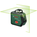 Bosch PLL360-15G 0603663K00 ristijoonlaser, 30m, &plusmn;0,4mm/m, 120&deg;, IP54, roheline laser, USB-C laadimine