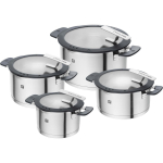 ZWILLING SIMPLIFY 66870-004-0 Pots set Stainless steel 4 pcs. Silver Black