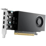 PNY NVIDIA A1000 8GB GDDR6 128-BIT, LOW PROFILE, PCIE 4.0 X8, SINGLE SLOT, 4 X MINI DISPLAYPORT 1.4A, 50W, LP BRACKET, 4 X MDP TO DP ADAPTER, RETIAL