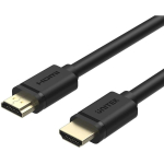 UNITEK Y-C136M HDMI-kaabel, 1m, HDMI 2.0, 4K@60Hz, 3D, kullatud kontaktid, must