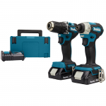 T&ouml;&ouml;riistakomplekt 18V, 2x2Ah, (DDF487+DTD157) DLX2423AJ MAKITA