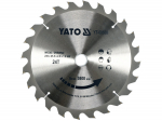 Tct saeketas puidule 160x20mm 60T TCT YT-60581 YATO
