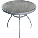 Klaasplaadiga laud 75x75x70cm; 9104453 BESK