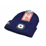 Navy USB uzlādējams LED cepure, 120 lm, 4 diodes, akrils, AW02152, AWTOOLS