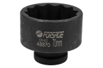 J&otilde;upadrun FORSAGE F-48870 12-kant 70 mm 1"DR CrMo teras