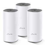 C1200 kogu kodu Mesh Wi-Fi s&uuml;steem | Deco E4 (2-pakk) | 867+300 Mbit/s | 2x10/100 Mbps | TP-Link | Deco E4(2-pack)