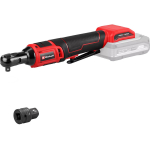 Einhell TE-RW 18/60 Li-Solo 4514320 Aku p&ouml;&ouml;rdl&uuml;liga v&otilde;ti 18 V 60 Nm 3/8&Prime; t&ouml;&ouml;riistakinnitusega LED t&ouml;&ouml;valgustus Ilma akuta ja laadijata Punane-Must