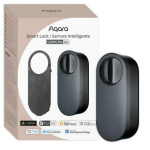 Aqara nutikas lukk U200 Lite komplekt, must, EL-D03D-B, 2000 mAh aku, Bluetooth, automaatne lukustus, vaikne režiim