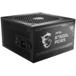 Msi PSU ATX MAG A750GL PCIE5, 750 W, 100-240 V, 47-63 Hz, 80 PLUS Gold, 1 ventilaator, t&auml;ielikult modulaarne, aktiivne jahutus