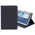 Rivacase tahvelarvuti kott 3317BLACK, 10.1", Folio, Must, elastne sulgur, statiivi režiim, k&otilde;ik pordid saadaval