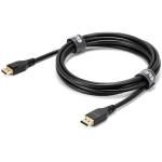 Club3D DisplayPort 2.1 CAC-1093 kaabel 3m, 54Gbps, 8K120Hz, 2160p/4320p, sirge pistik, must