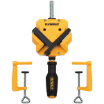 Dewalt 90&deg; Nurgaklamber DWHT83853-0 113 Kg Klamberij&otilde;ud, 2 laua klambrit, 30 mm l&otilde;ike s&uuml;gavus, 100 mm l&otilde;ike laius