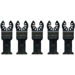 Dewalt Multi-Tool Accessories DT20723-QZ 31mm x 43mm Bi-Metal Otsik 5 tk, tolmu eemaldamine, puit, PVC, kuivaine