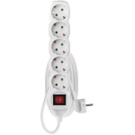 Emos Pikendus P1522, 2m, 5 pesa, l&uuml;liti, valge, PVC, 3680W, laste kaitse