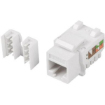 Lanberg Kiipmodul RJ45 LSA CAT.6, UTP KSU6-1090, 1xRJ45, UTP, 0,644mm, 568A/B, valge
