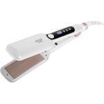 Adler Hair Straightener - Wide | AD 2325 | Ceramic heating system | Display LCD | Temperature (min) 150 &deg;C | Temperature (max) 210 &deg;C | Number of heating levels 7 | 120 W | White