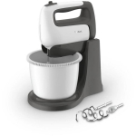 Tefal K&auml;si mikser HT464138, 500 W, 5 kiirus, Turbo režiim, 2,5 L, roostevabast terasest visplid, taina konksud