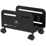 Maclean mobiilne CPU hoidja k&auml;ru MC-851, 119-209mm, 10kg, 4 ratast, 2 lukuga, must
