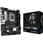 Asrock H810M-P GEN5 emaplaat, 193mm, 244mm, UEFI AMI, Realtek ALC897, 2xUSB 2.0, 4xSATA III, 1xM.2, 128GB, DDR5-SDRAM