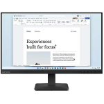 Lenovo L24-4e monitor 68C2KAC1EU, 60,5 cm, 1920 x 1080, 100 Hz, 250 cd/m&sup2;, IPS, 99% sRGB, HDMI, must