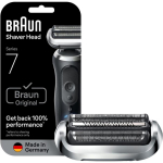 Braun 74S raseerija vahetuspea Series 7, h&otilde;bedane, 360&deg; SkinFlex, 3 paindlikku tera, &uuml;hilduv 70/71/72 p&otilde;lvkonnaga