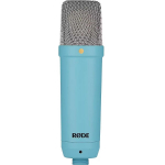 Rode NT1 Signature Blue NT1SIGN BLUE, kondensaatormikrofon, kardioidne, XLRM, 20-20000Hz, 142dB, shock mount